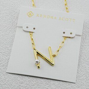 Kendra Scott Letter Necklace